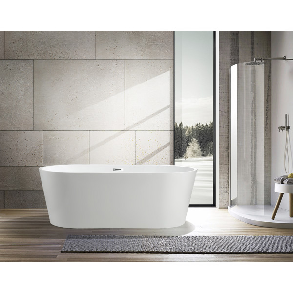 Ванна акриловая Swedbe Vita 171,5x82x58,5 отдельностоящая белый (8800)