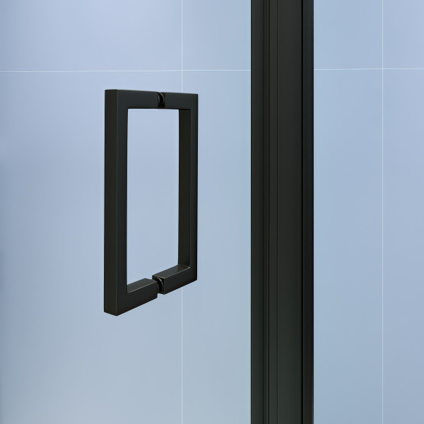 Душевой уголок RGW SV-145-2B (SV-05-2B + Z-050-3B) 100x120x200 стекло прозрачное, профиль черный (7032145202-14)