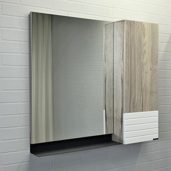 Пенал подвесной Comforty Порто 900x800x140 дуб дымчатый (00-00001351) Пенал подвесной Comforty Порто 900x800x140 дуб дымчатый (00-00001351)