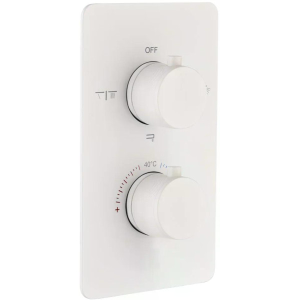 Смеситель для душа Boheme CELL MW (белый) (134-3-MW)