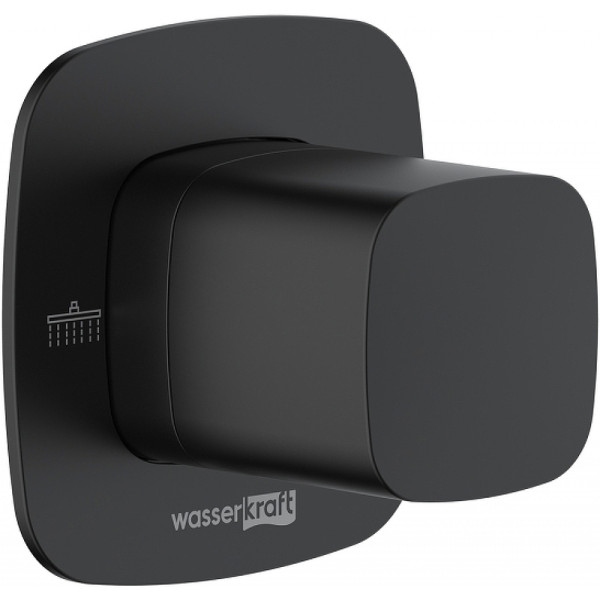 Переключатель на 2 выхода WasserKRAFT черный (A264) Переключатель на 2 выхода WasserKRAFT черный (A264)