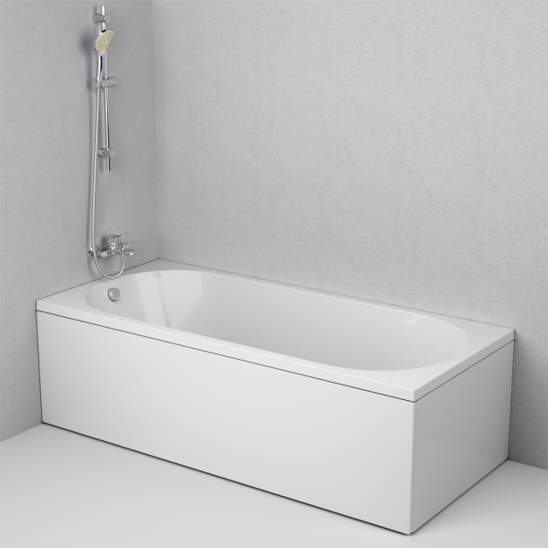 Экран фронтальный AM.PM X-Joy 180х80 (W94A-180-080W-P) Экран фронтальный AM.PM X-Joy 180х80 (W94A-180-080W-P)