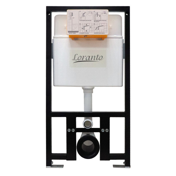 Инсталляция для подвесного унитаза Loranto Prestige без кнопки (4551)