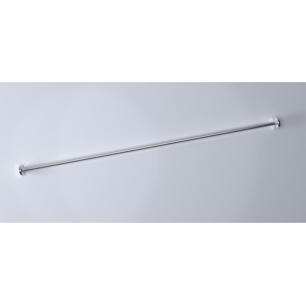 Карниз для ванны 1Marka прямой 180 (хром)