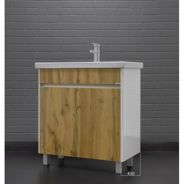 Тумба напольная Домино Fest 80 Uno дуб ВОТАН (DU1507T)