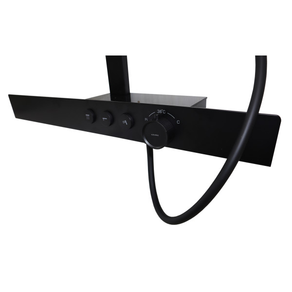 Душевая система Azario Deepsea термостат черный (AZ-679008DB9PA) Душевая система Azario Deepsea термостат черный (AZ-679008DB9PA)