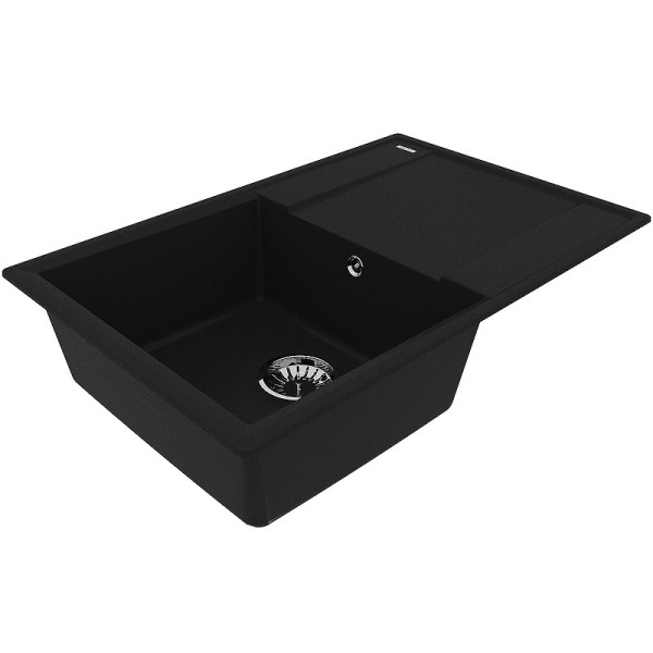 Мойка для кухни врезная Lemark Imandra 760 760x500 антрацит (9910025)