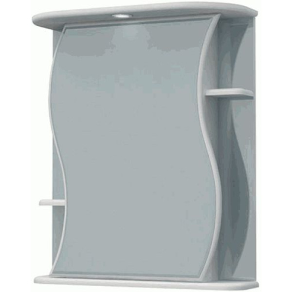 Шкаф зеркальный Melodia Бергамо 60С 72x61,5 белый (MFR79432WT)