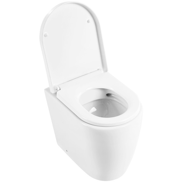 Унитаз приставной BelBagno Marino безободковый (BB105CBR/BB105SC) Унитаз приставной BelBagno Marino безободковый (BB105CBR/BB105SC)