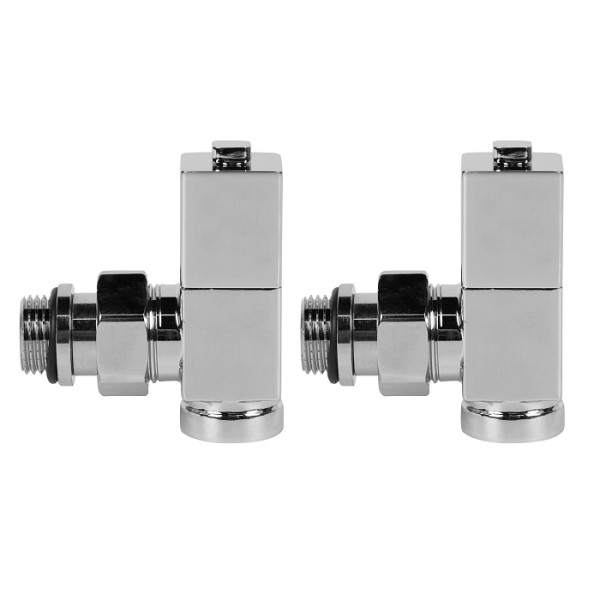 Комплект дизайн-вентилей Royal Thermo CUBE 1/2" угловой (хром) (RTE 56.002) Комплект дизайн-вентилей Royal Thermo CUBE 1/2" угловой (хром) (RTE 56.002)