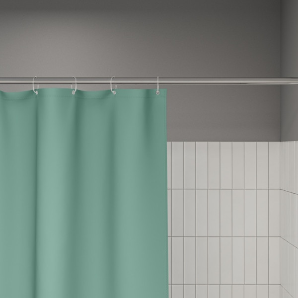 Шторка для ванн текстильная Iddis Base 240x200 зеленая (BL05P24i11)