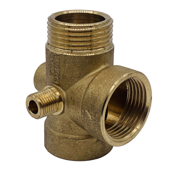 Соединение пятиходовое 1" (72 мм.) Tiemme (латунь) 1500128 / 1510G057206 Соединение пятиходовое 1" (72 мм.) Tiemme (латунь) 1500128 / 1510G057206