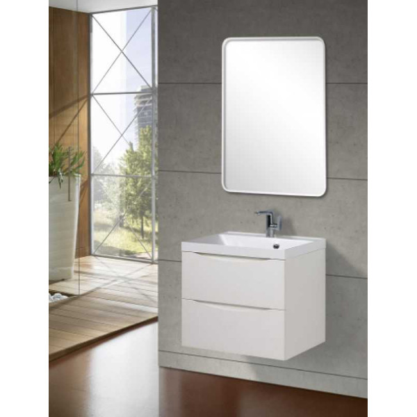 Тумба подвесная BelBagno Marino 60 см Bianco Lucido (Marino-600-2C-SO-BL-P) Тумба подвесная BelBagno Marino 60 см Bianco Lucido (Marino-600-2C-SO-BL-P)