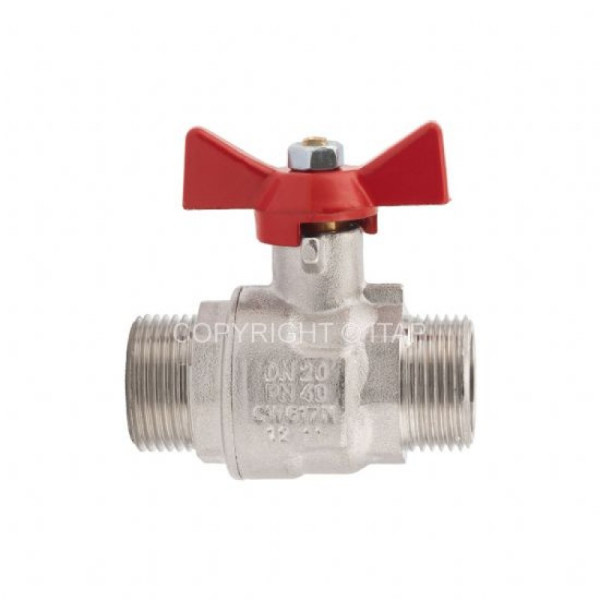 Кран Itap 1" НН шаровый (красная бабочка) (0990100F)
