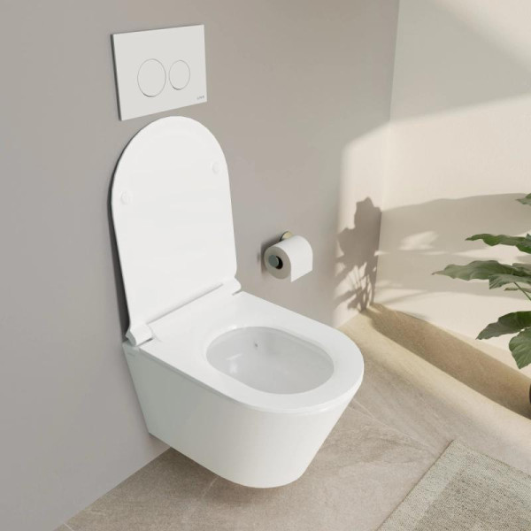 Унитаз подвесной Vitra M50 с сиденьем микролифт белый (8302B003-6404)