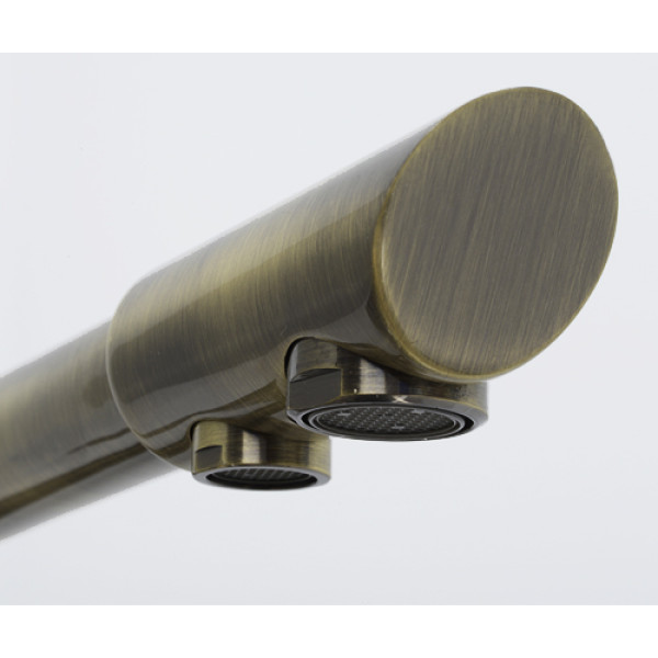 Смеситель для кухни WasserKRAFT под фильтр, светлая бронза (A8037)