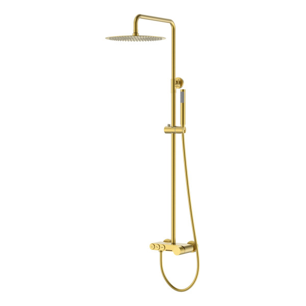 Душевая система Stick matt gold c ручкой diamond MG золото-матовый (128-MG)