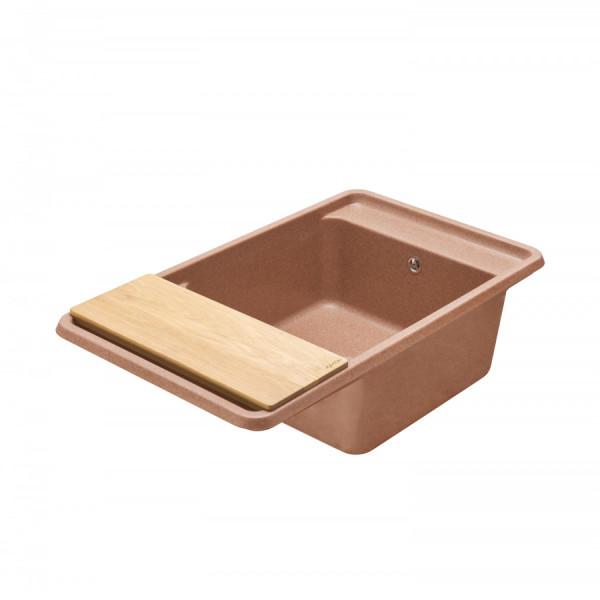 Мойка для кухни врезная Aquaton Беллис 510x870x250 терракот (1.A724.8.32B.S27.0) Мойка для кухни врезная Aquaton Беллис 510x870x250 терракот (1.A724.8.32B.S27.0)