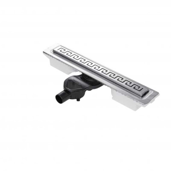 Желоб Berges водосток В1 Antik 900, матовый хром, S-сифон D50 H60 боковой (090127) Желоб Berges водосток В1 Antik 900, матовый хром, S-сифон D50 H60 боковой (090127)