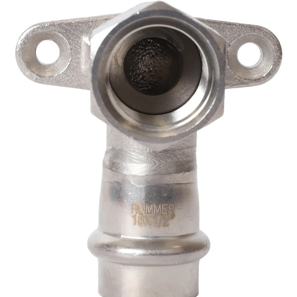 Водорозетка 18х1/2"В Rommer из нержавеющей стали (пресс) (RSS-0011-001812) Водорозетка 18х1/2"В Rommer из нержавеющей стали (пресс) (RSS-0011-001812)