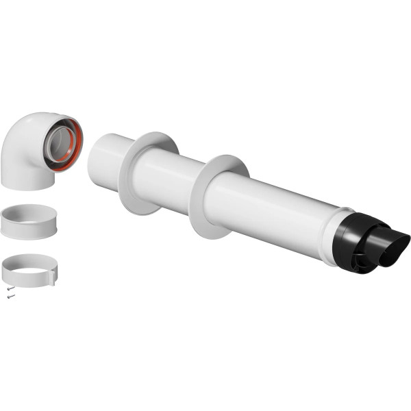 Комплект дымохода Okseler коаксиальный D80/125 (oks00035) Комплект дымохода Okseler коаксиальный D80/125 (oks00035)