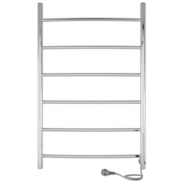 Полотенцесушитель электрический INDIGO ARC 525*800 серебристый (LCAE80-50R) Полотенцесушитель электрический INDIGO ARC 525*800 серебристый (LCAE80-50R)