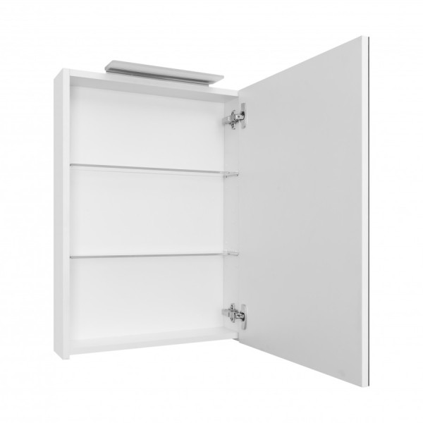 Шкаф зеркальный Roca Oleta 500x137x700 белый глянцевый (A857644806)