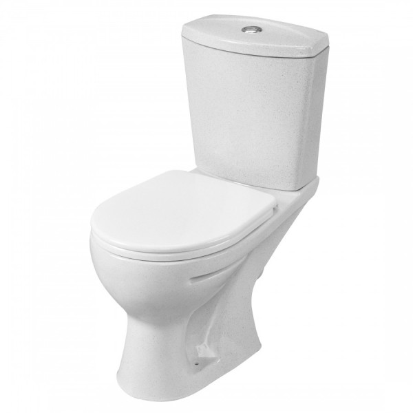 Унитаз-компакт Santeri Ультра крап на белом 380x628x790 с сиденьем полипропилен крап на белом (1.P401.3.S01.00B.F)