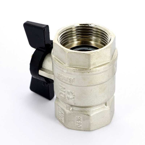 Кран Bugatti 1 1/4" ВВ шаровый Arizona 602 (черная бабочка) (06020059)