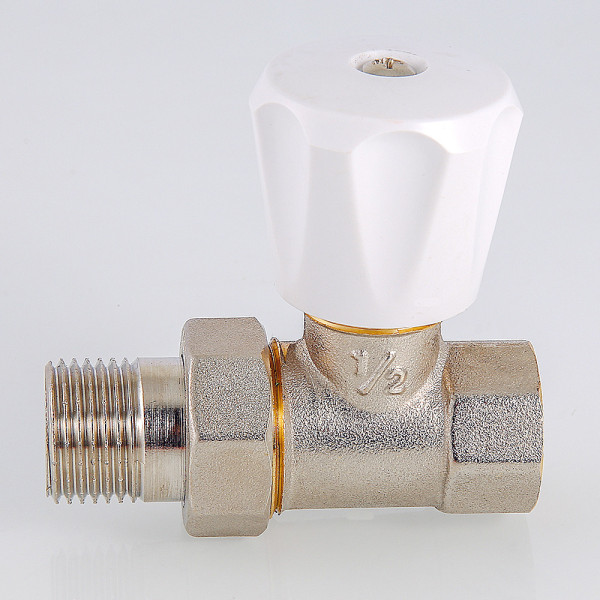 Клапан регулировочный прямой 1/2" Valtec VT.008.LN (компактный) (VT.008.LN.04)