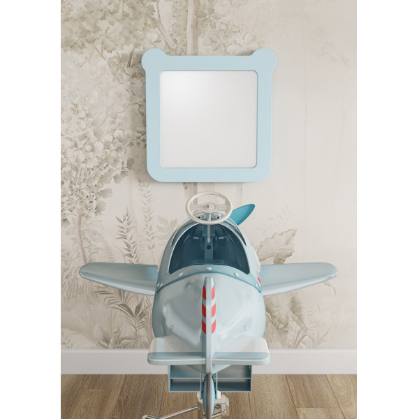 Зеркало Aquaton Каспер 510x34x508 голубой (1.A283.4.02C.R0E.0)