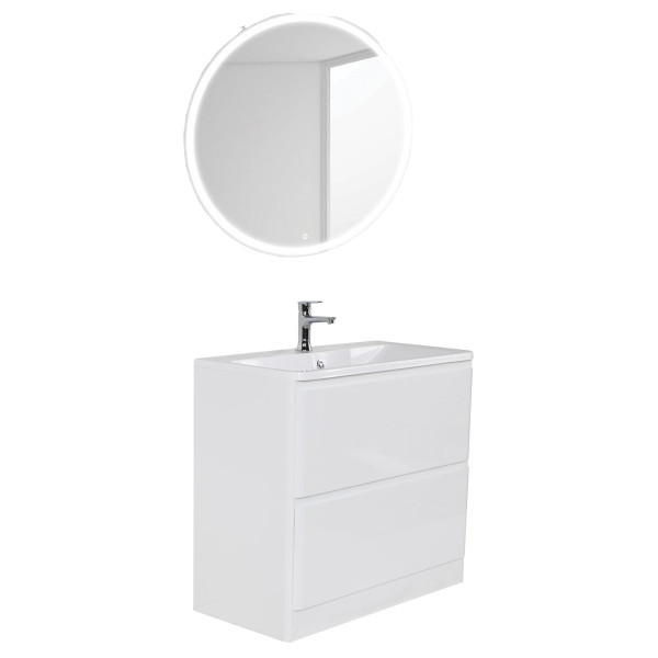 Тумба напольная BelBagno Albano 70 Bianco Lucido (Albano-700-2C-PIA-BL)