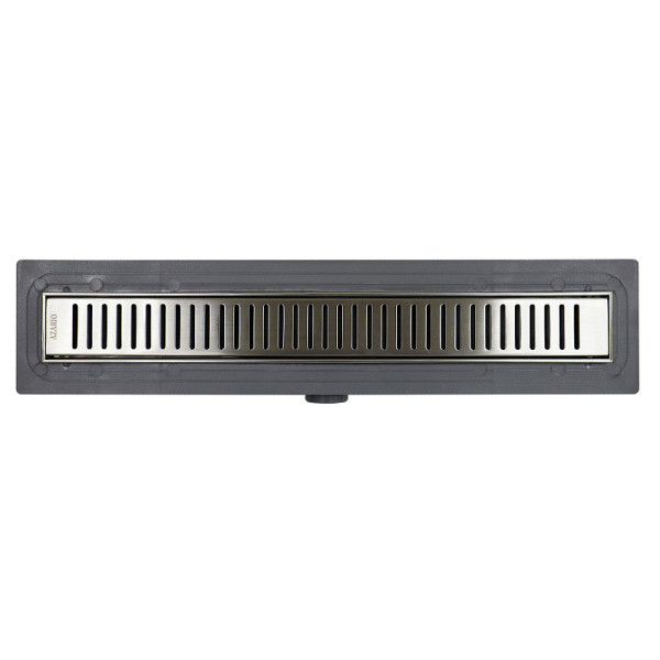 Душевой лоток горизонтальный Azario 800 выход 40 Stick хром