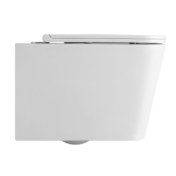 Унитаз подвесной Triton Verso с сиденьем микролифт, белый (VO-3032) Унитаз подвесной Triton Verso с сиденьем микролифт, белый (VO-3032)