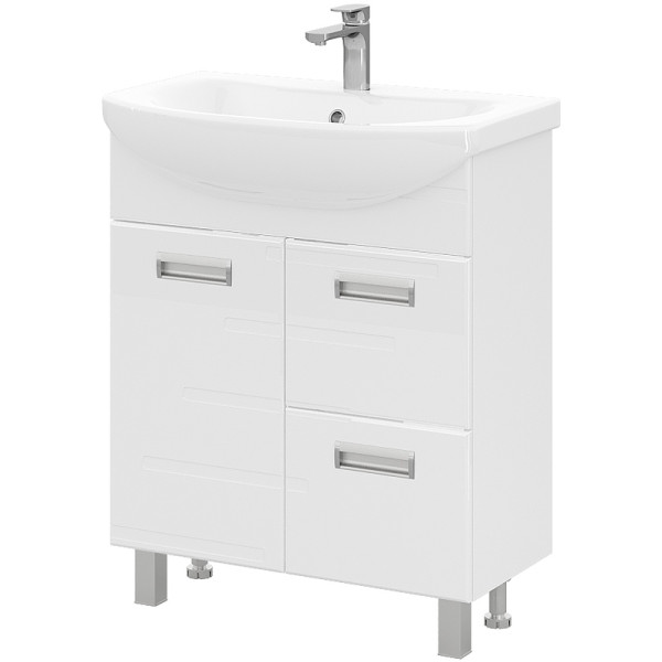 Тумба напольная Volna Joli 660x800 белая (tnJOLI70.1D.2Y-01) Тумба напольная Volna Joli 660x800 белая (tnJOLI70.1D.2Y-01)