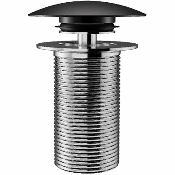 Донный клапан Creavit без перелива, черный матовый (SFU.SF030.SYM) Донный клапан Creavit без перелива, черный матовый (SFU.SF030.SYM)