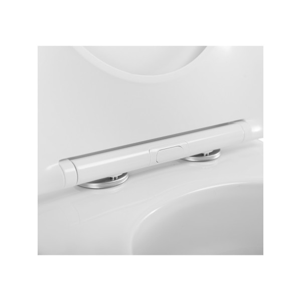 Унитаз приставной BelBagno Сфера-Р безободковый с сиденьем soft close белый (BB2141CB-TOR/SC) Унитаз приставной BelBagno Сфера-Р безободковый с сиденьем soft close белый (BB2141CB-TOR/SC)