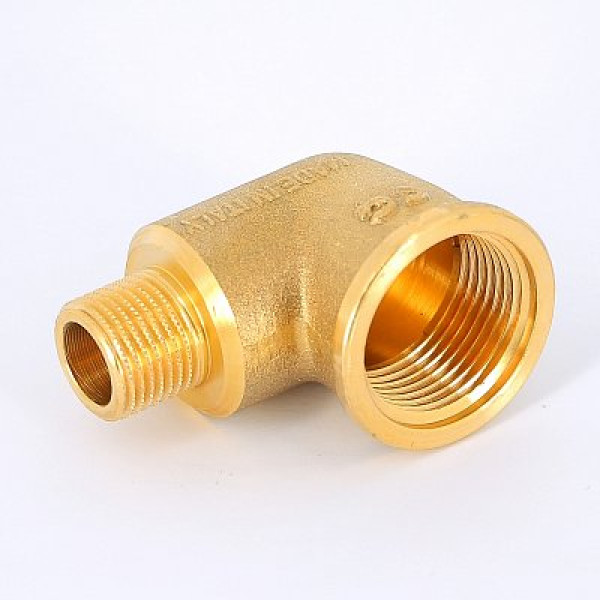 Угольник переходной 1/2"х1" ВН Uni-Fitt (латунь) 611G2400