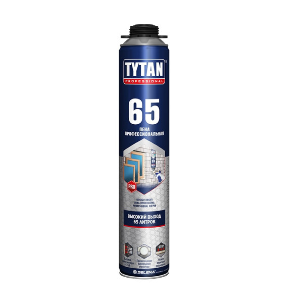 Пена профессиональная Tytan Professional 65 (750 мл.) Пена профессиональная Tytan Professional 65 (750 мл.)