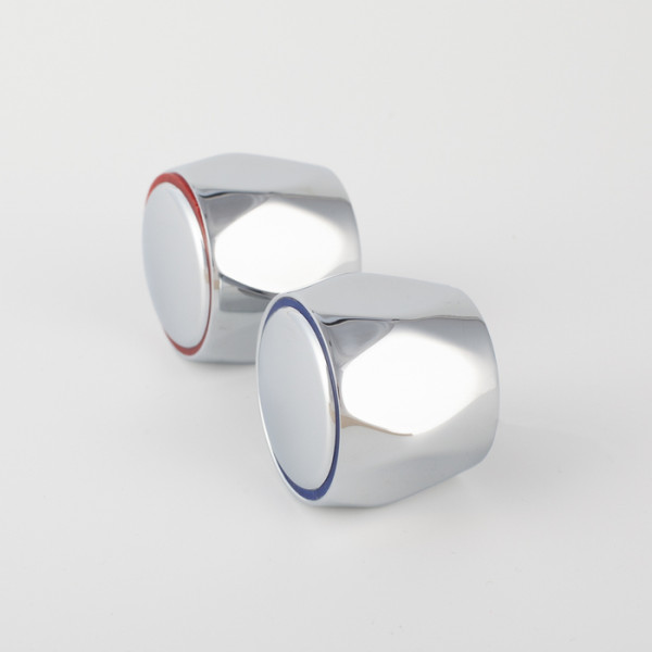 Маховик для смесителя 8x24 круглый хром комплект 2 шт Iddis (991RN241SM)