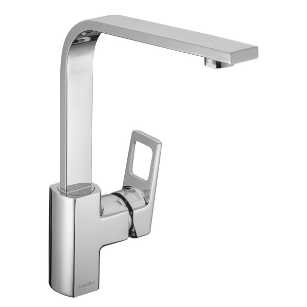 Смеситель для кухни Swedbe Kronos хром (2041) Смеситель для кухни Swedbe Kronos хром (2041)
