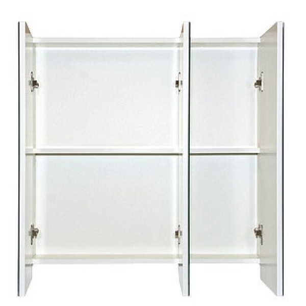 Шкаф зеркальный Melodia Бостон 80 102x80 белый (MFR79685WT)