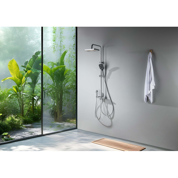 Душевая система Aquatek Поларис хром (AQ3040CR)