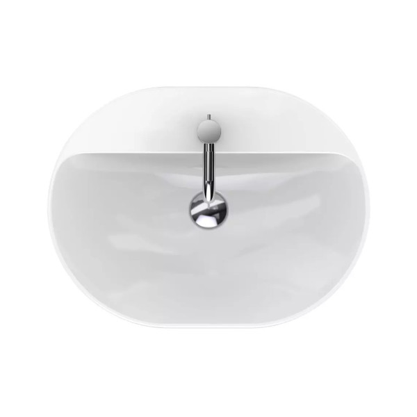 Раковина встраиваемая Geberit VariForm 60х45 с отверстием под смеситель, с отверстием перелива, белая (500.732.01.2) Раковина встраиваемая Geberit VariForm 60х45 с отверстием под смеситель, с отверстием перелива, белая (500.732.01.2)