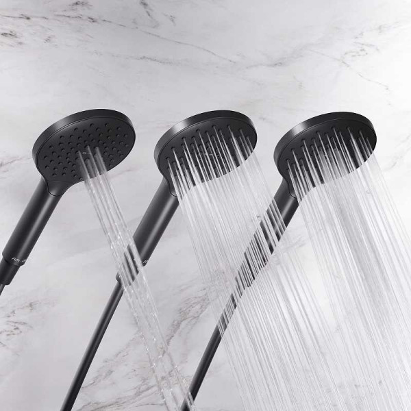 Душевая система AM.PM Like с термостатом, черная матовая (F0780422) Душевая система AM.PM Like с термостатом, черная матовая (F0780422)