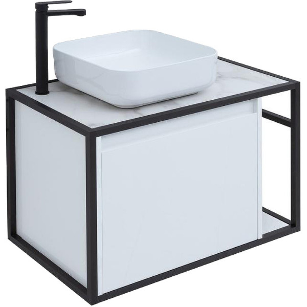 Тумба подвесная Aquanet Nova Lite Loft 75 L белый (00261650)