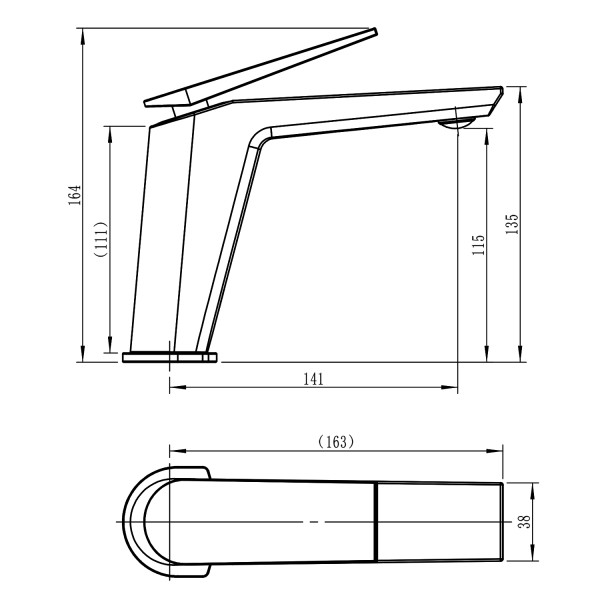 Смеситель для раковины Loranto Marina хром (LR10507000) Смеситель для раковины Loranto Marina хром (LR10507000)