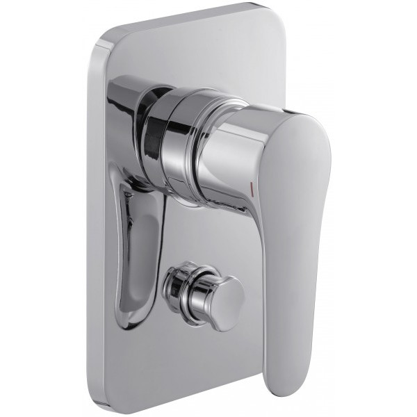 Смеситель для ванны и душа Jacob Delafon July внешняя часть, хром (E98714-CP)