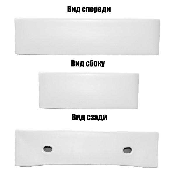 Раковина накладная Azario 50x42x12 белый матовый (AZ-2173-S-MW)