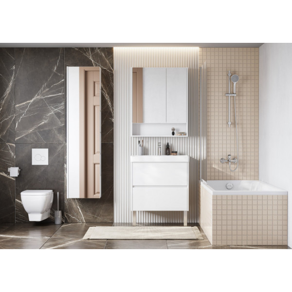 Тумба подвесная Aquaton Сканди 682x427x591 белый (1.A251.8.01S.D01.0) Тумба подвесная Aquaton Сканди 682x427x591 белый (1.A251.8.01S.D01.0)